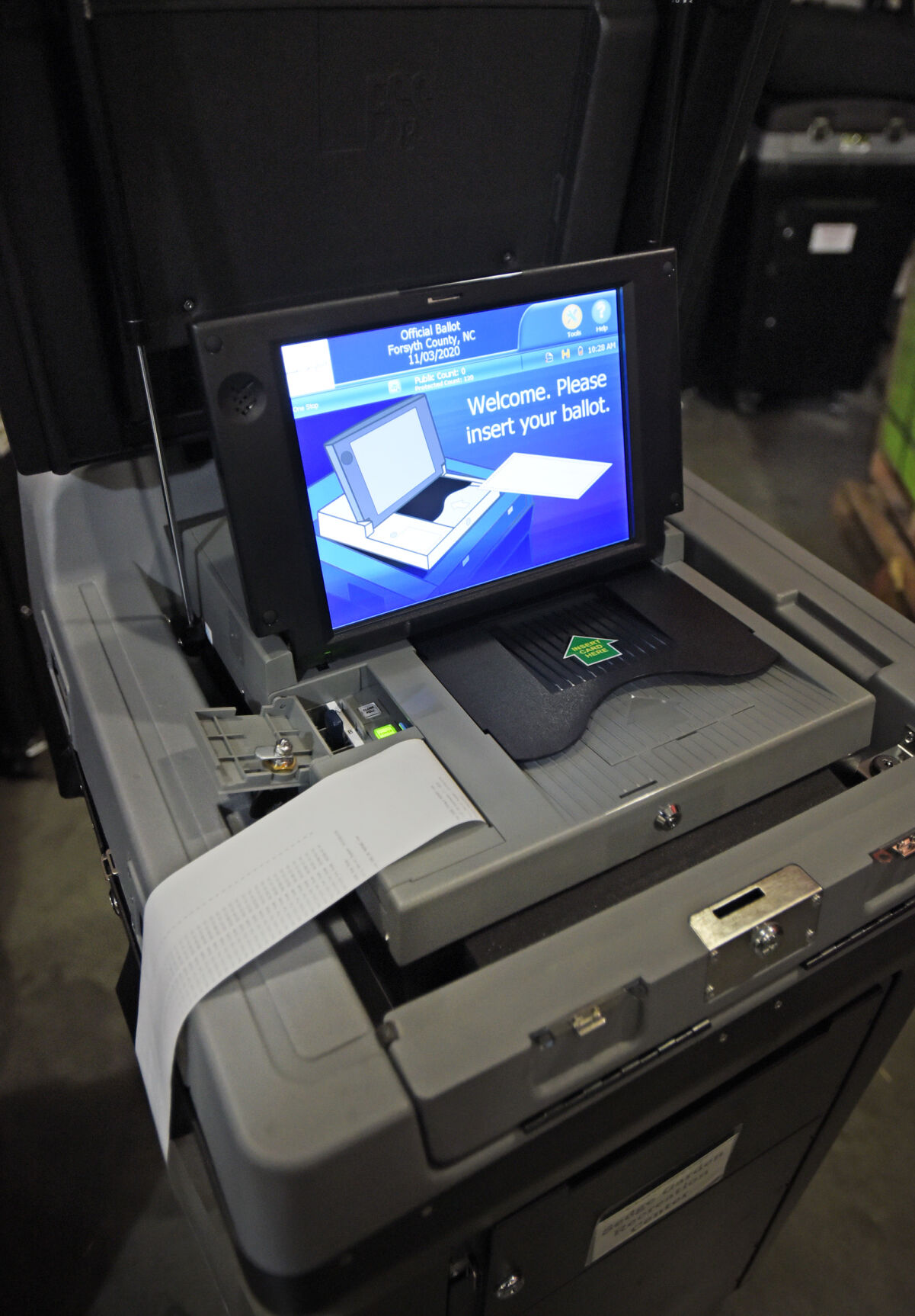 Forsyth elections testing